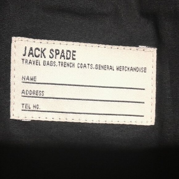 Jack Spade Military Style Field Jacket Mens Medium Waxed Cotton Herringbone - Picture 12 of 16